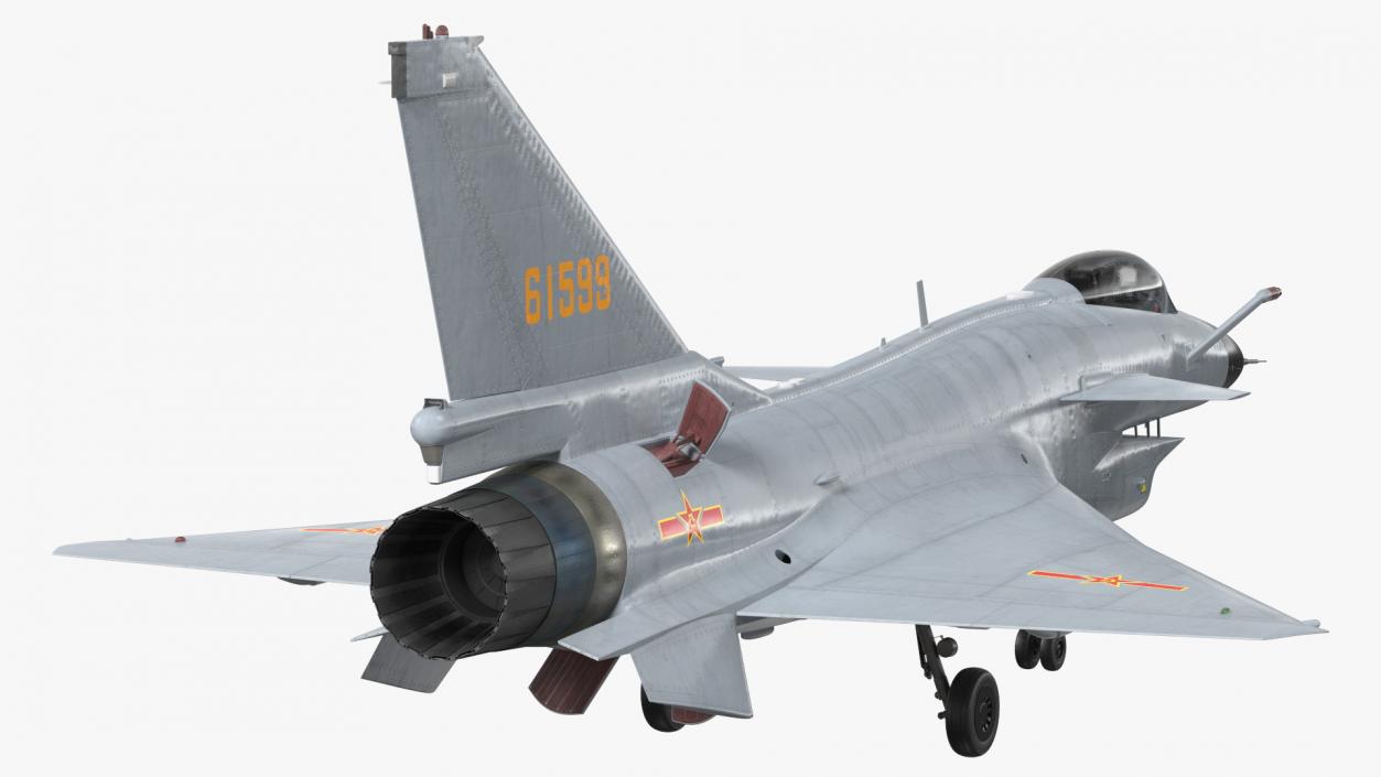 Chengdu J10 A Vigorous Dragon 3D model