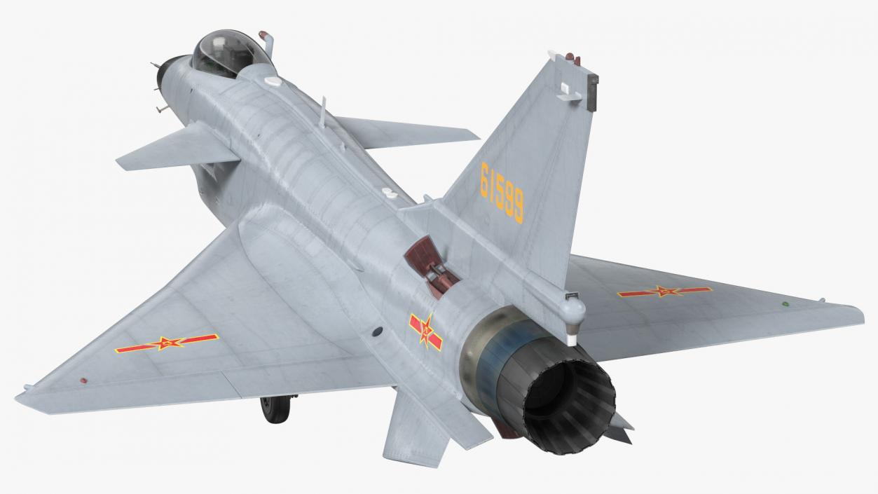 Chengdu J10 A Vigorous Dragon 3D model