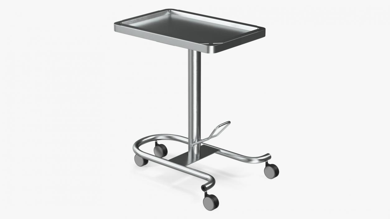 3D Hydraulic Mayo Table Metal