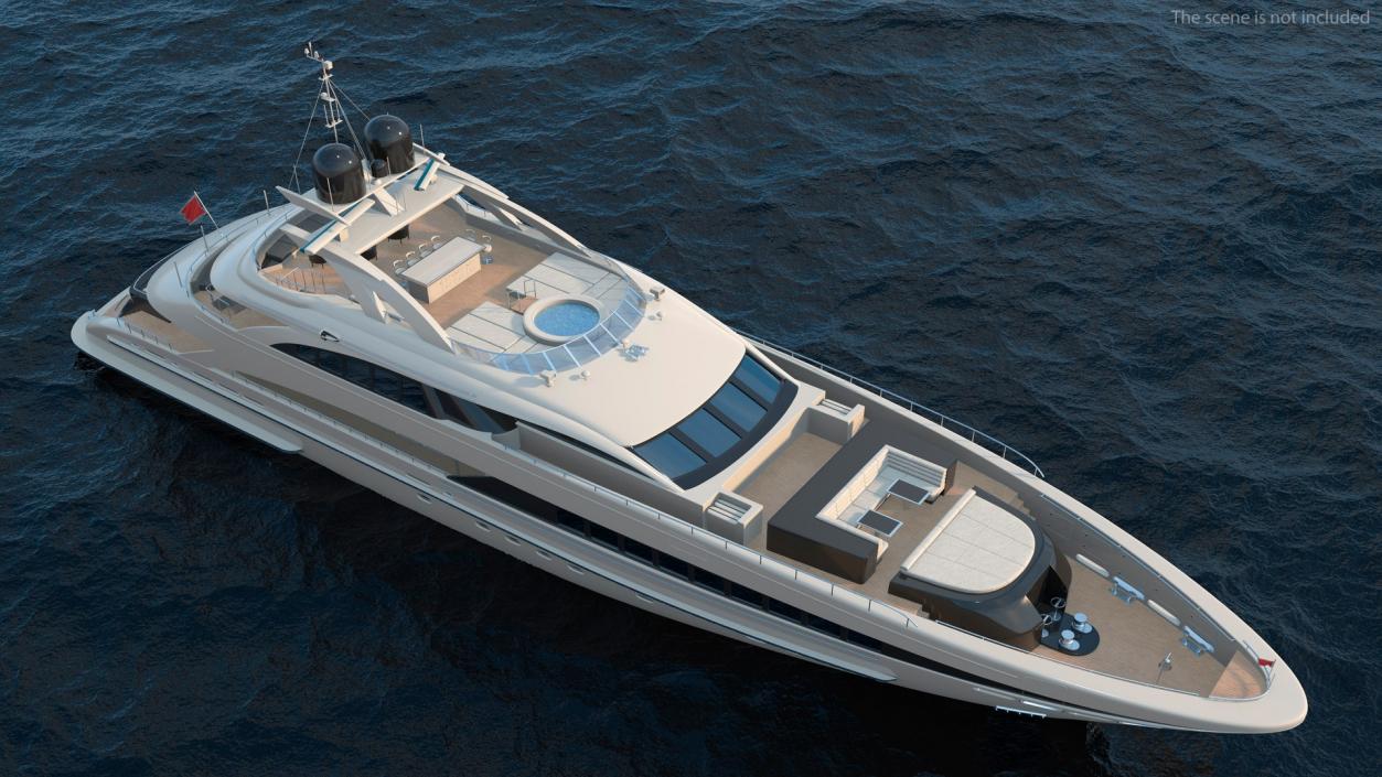 Luxury Yachts Collection 3D model