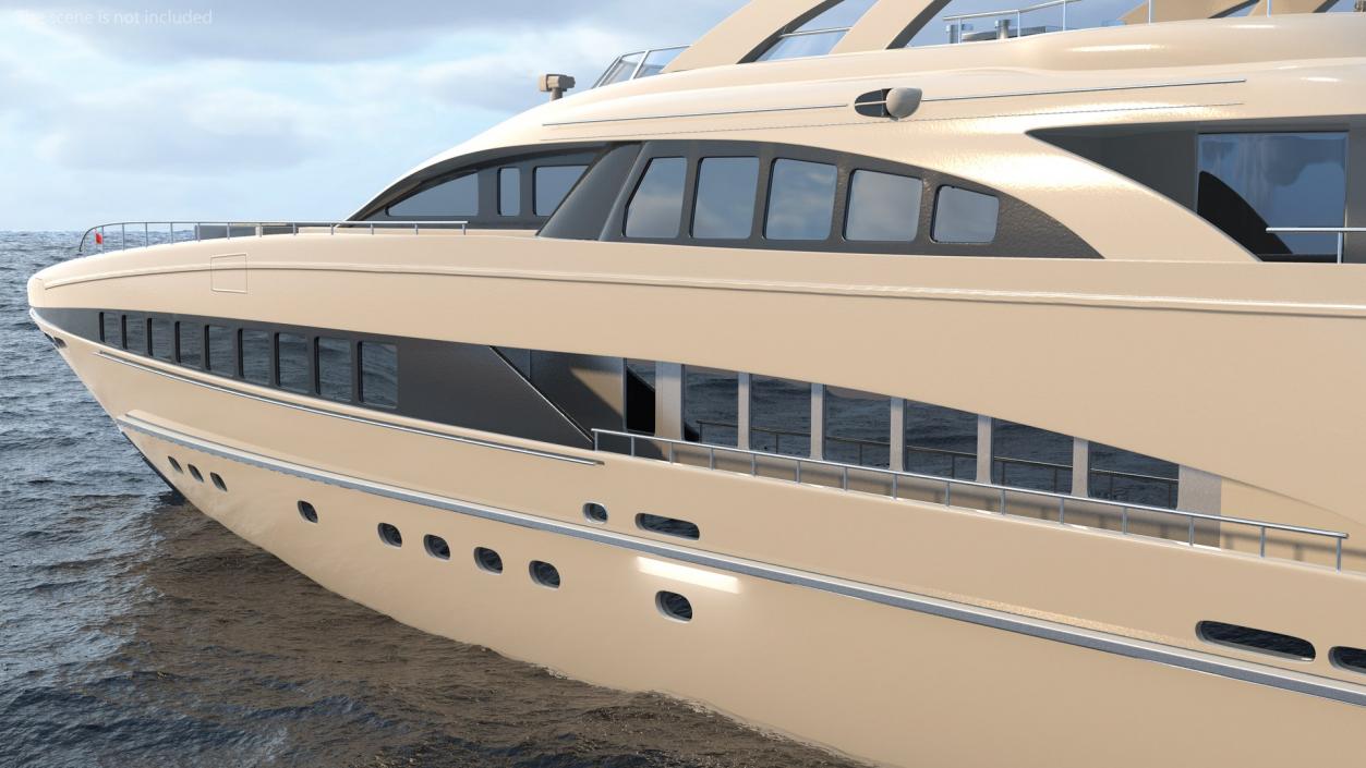 Luxury Yachts Collection 3D model