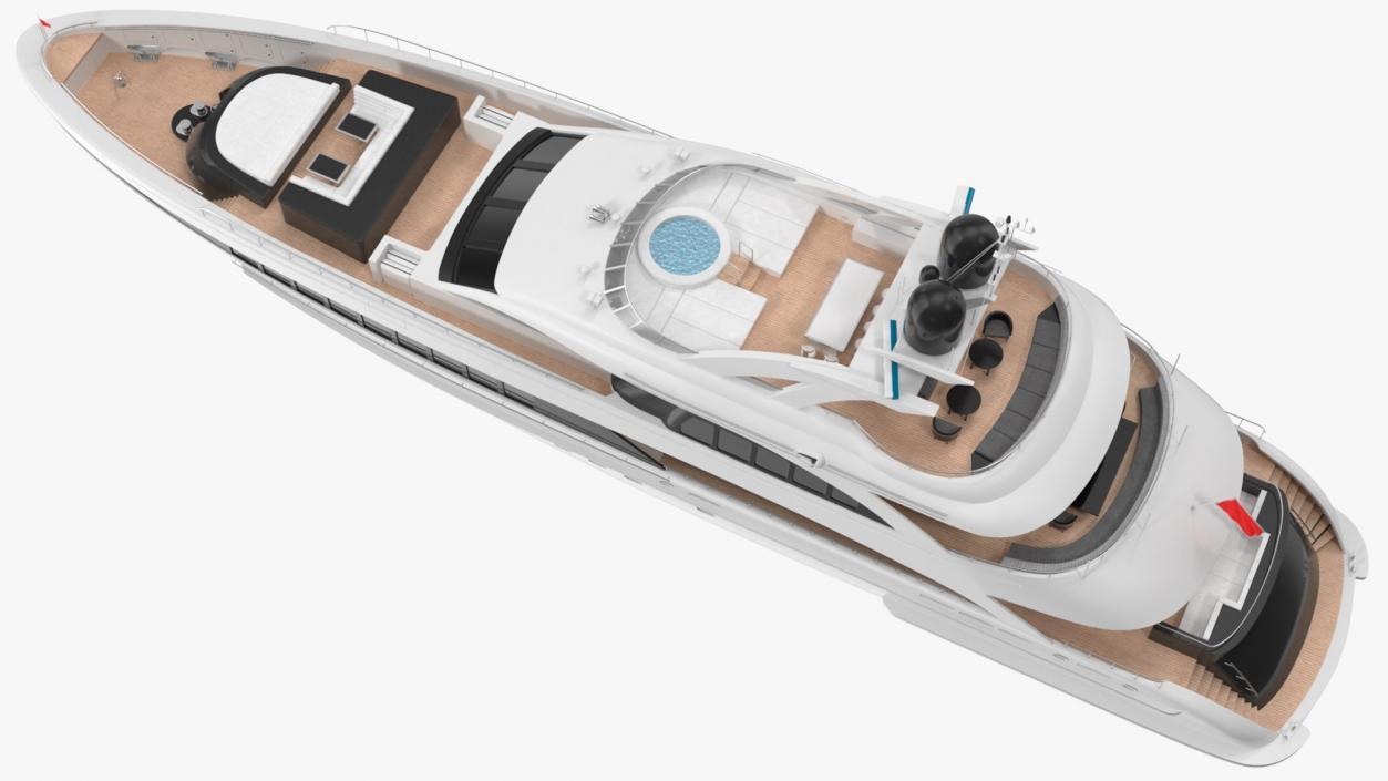 Luxury Yachts Collection 3D model