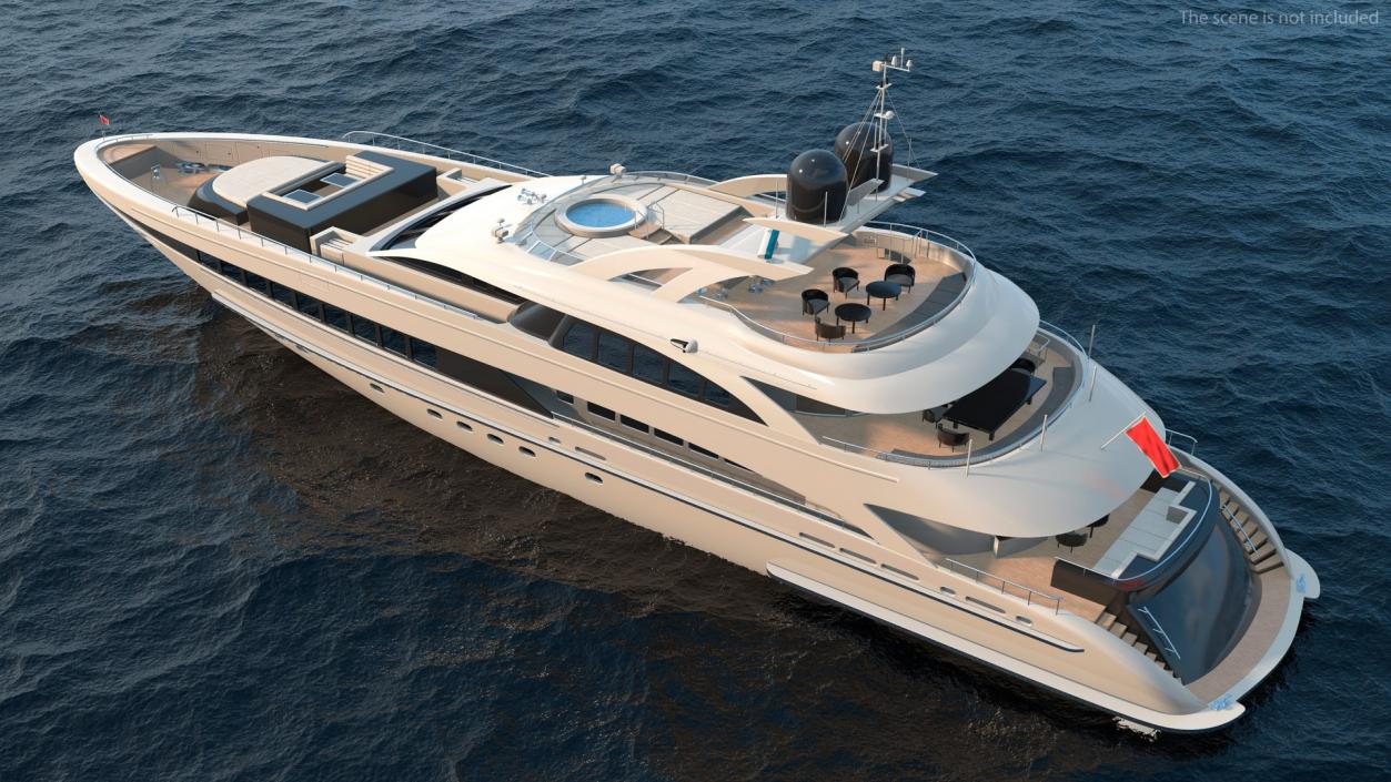 Luxury Yachts Collection 3D model