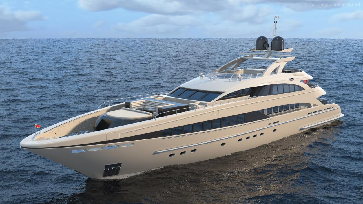 Luxury Yachts Collection 3D model