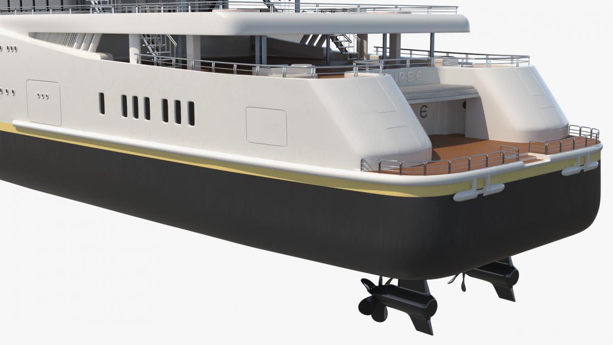 Luxury Yachts Collection 3D model