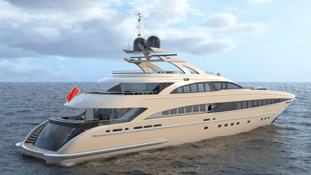 Luxury Yachts Collection 3D model