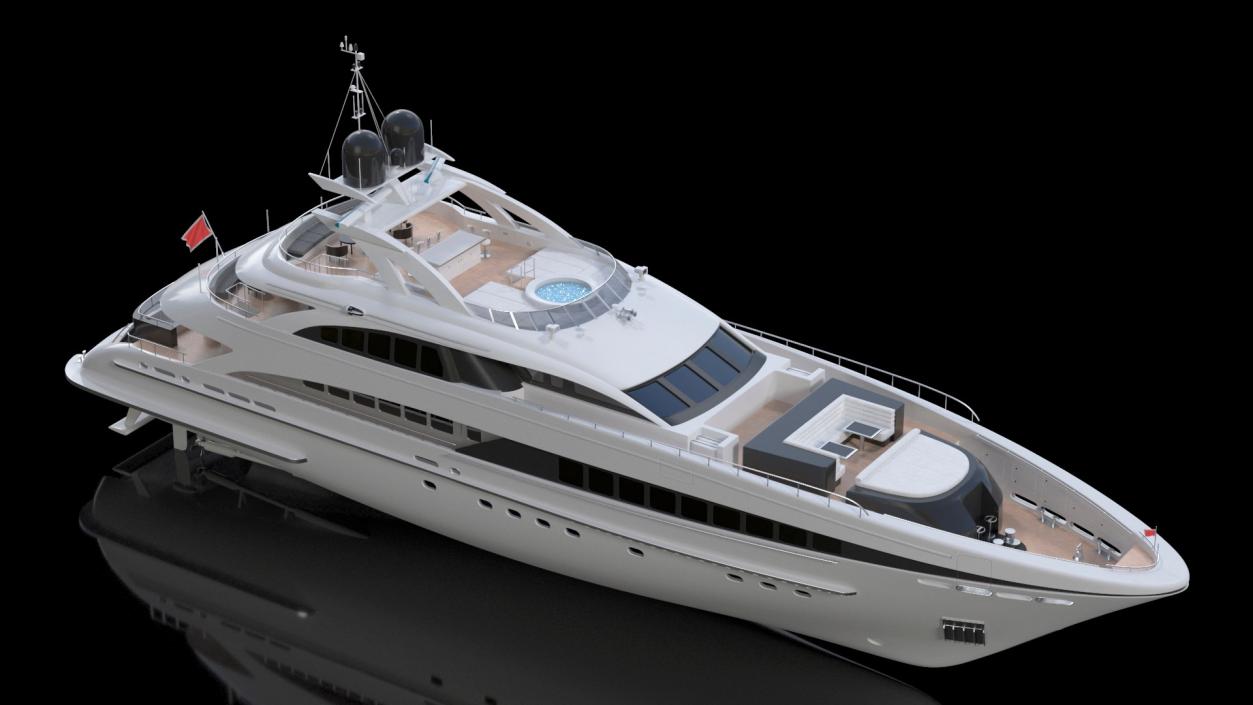 Luxury Yachts Collection 3D model