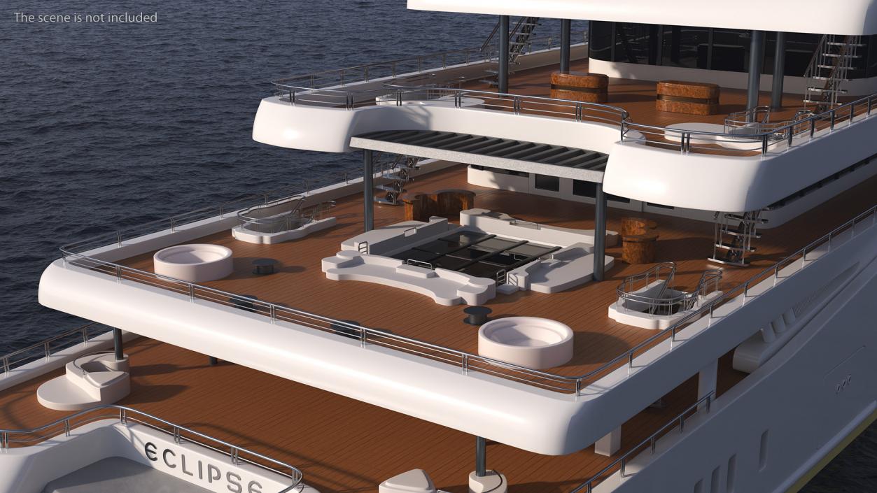 Luxury Yachts Collection 3D model