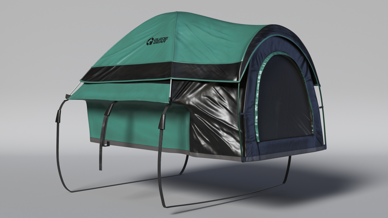 3D Truck Tent Guide Gear on Pickup