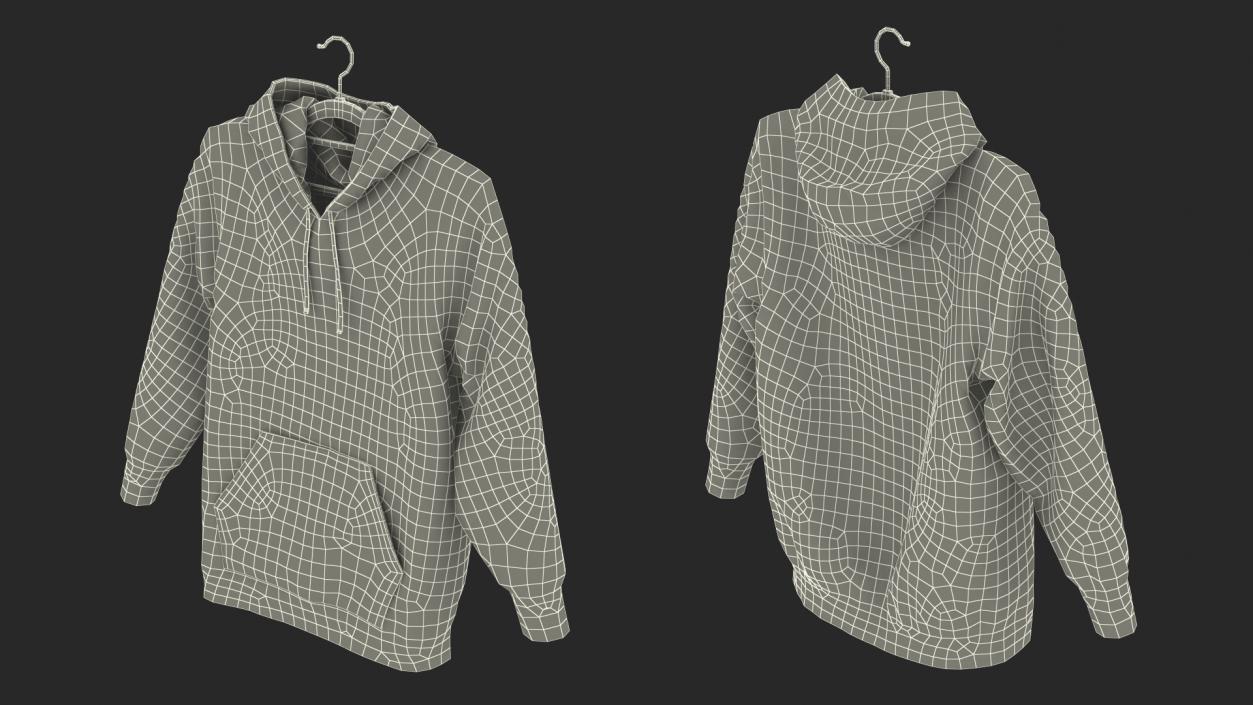 Green Hoodie 3D