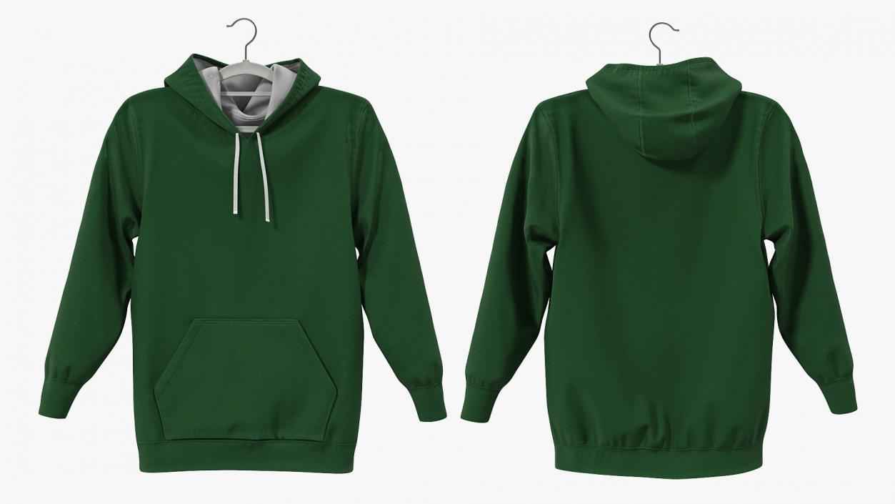 Green Hoodie 3D