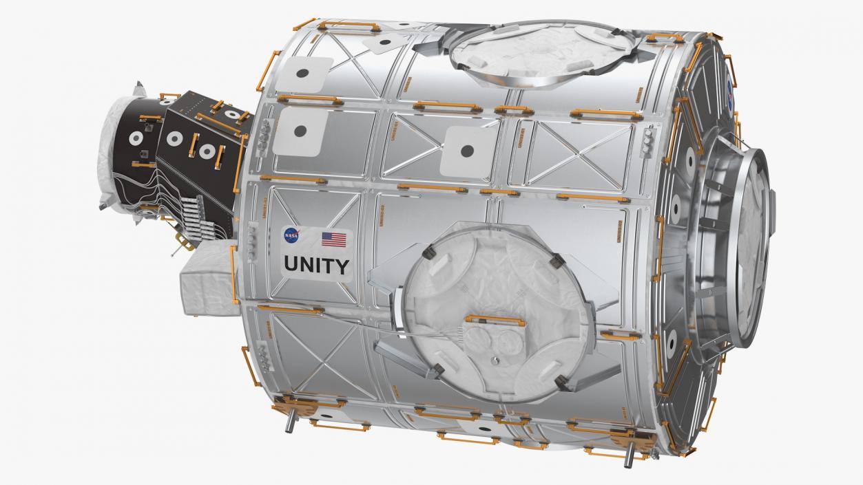 3D ISS Module Unity Node 1 model