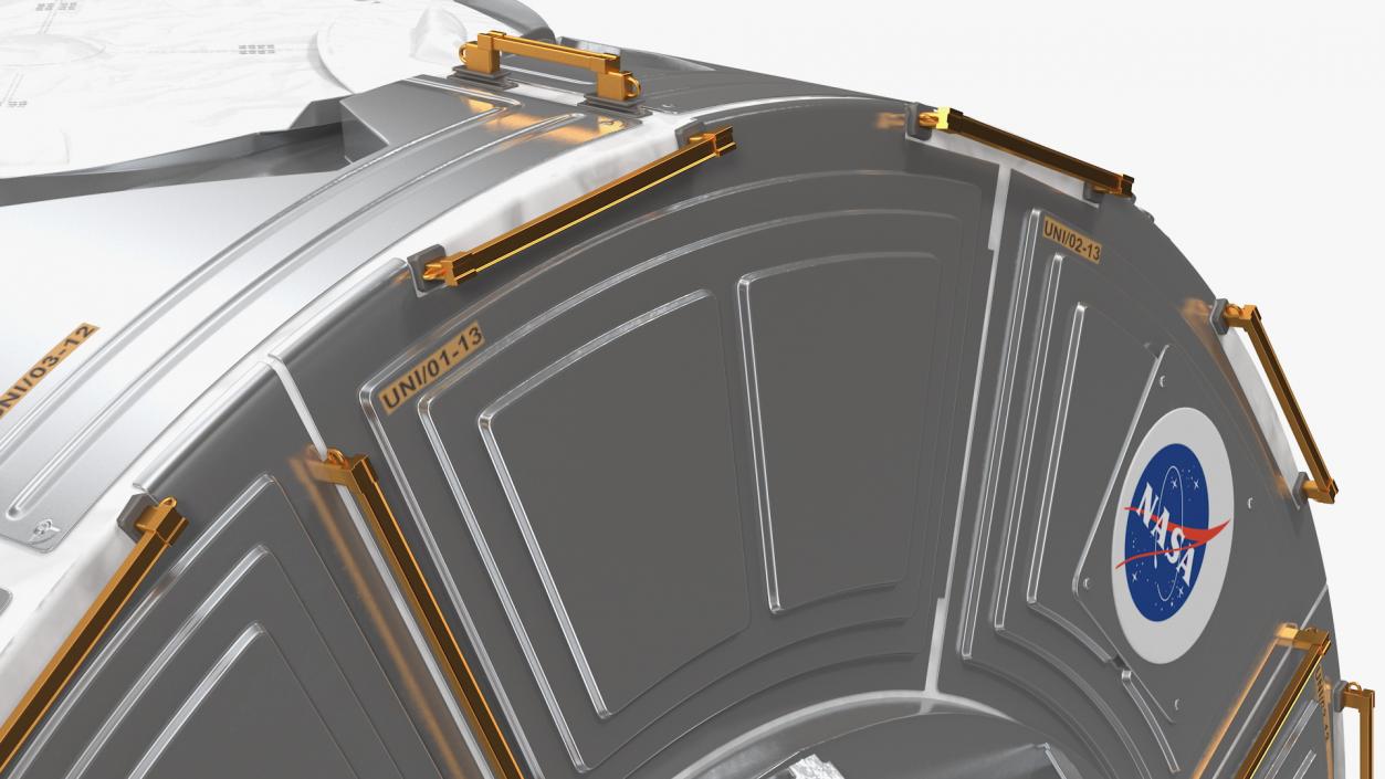 3D ISS Module Unity Node 1 model