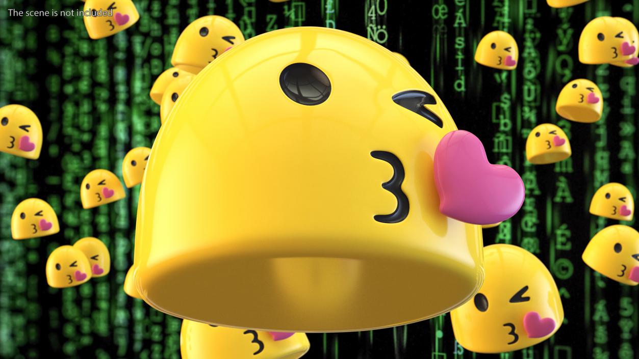 3D Kissing Android Emoji