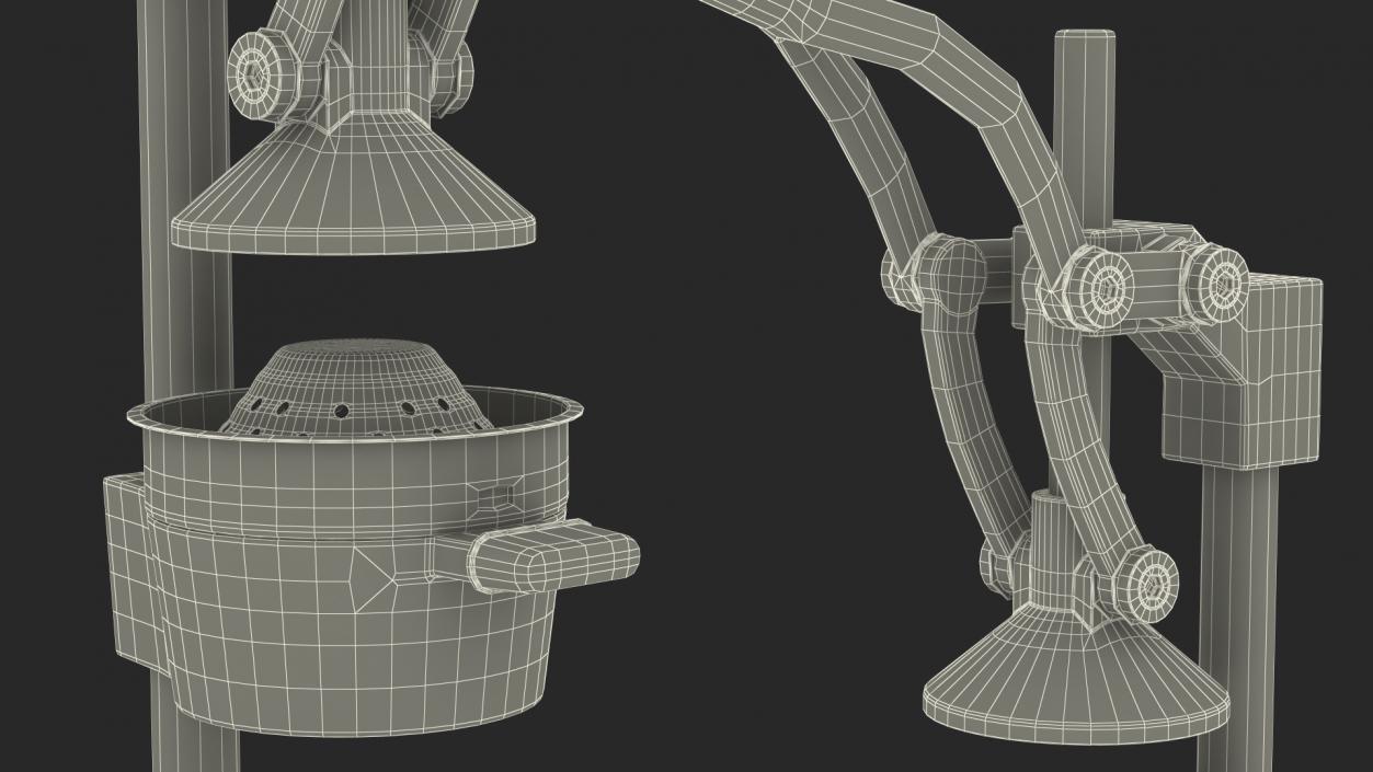 3D Manual Juice Squeezer Rigged model