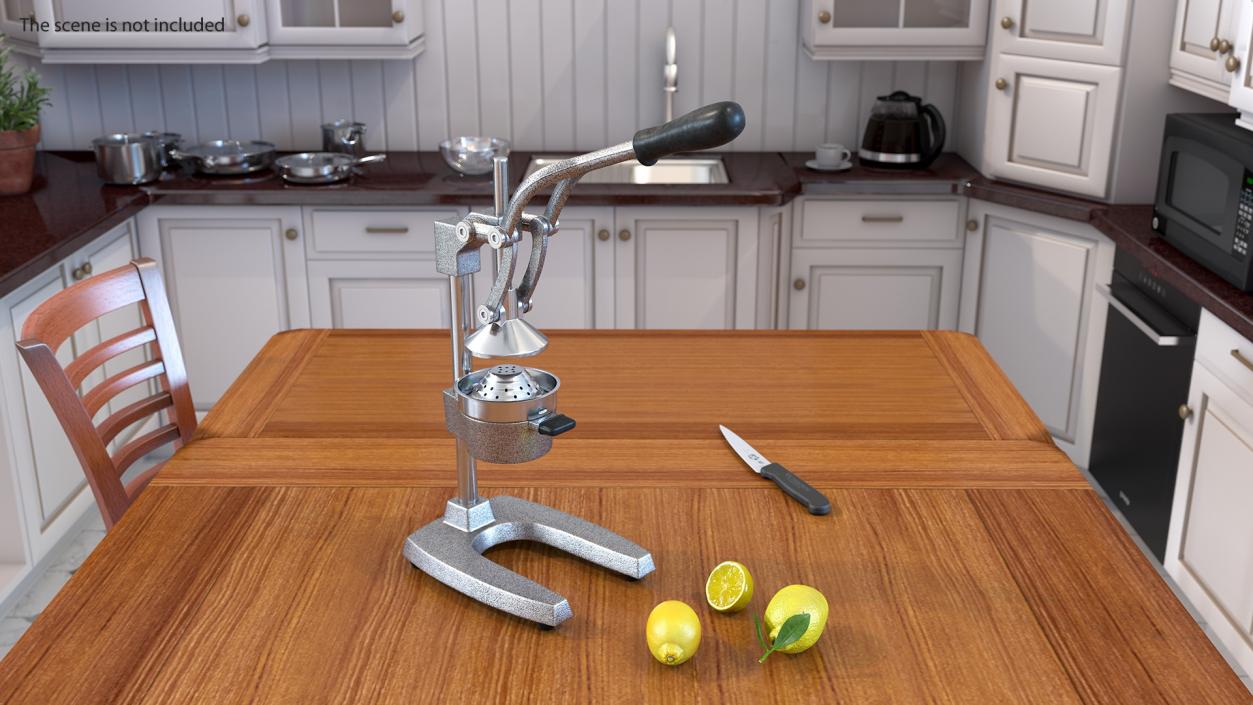 3D Manual Juice Squeezer Rigged model