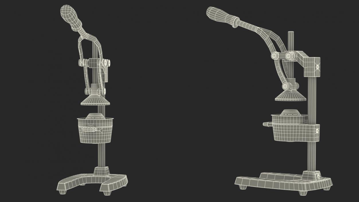 3D Manual Juice Squeezer Rigged model