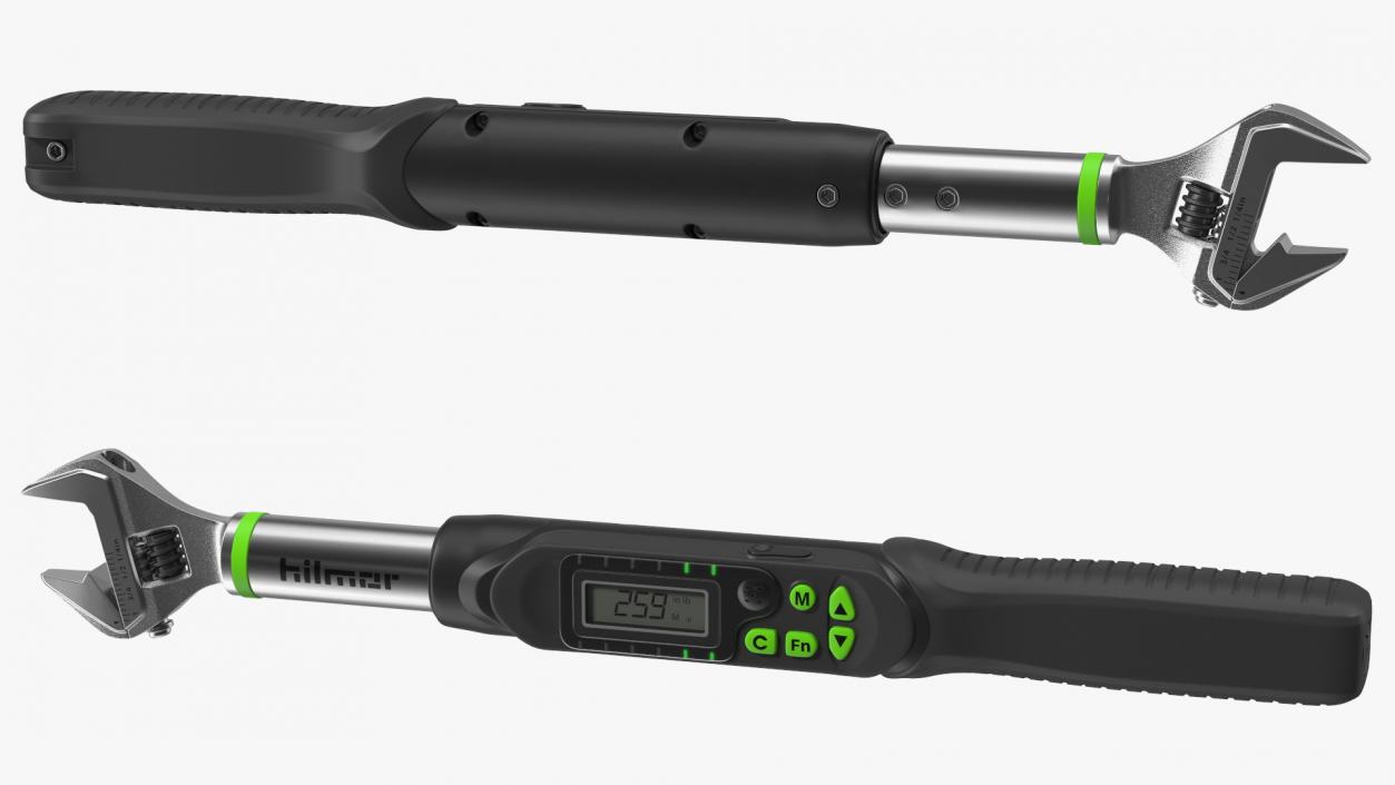 Hilmor Digital Adjustable Torque Wrench ON 3D