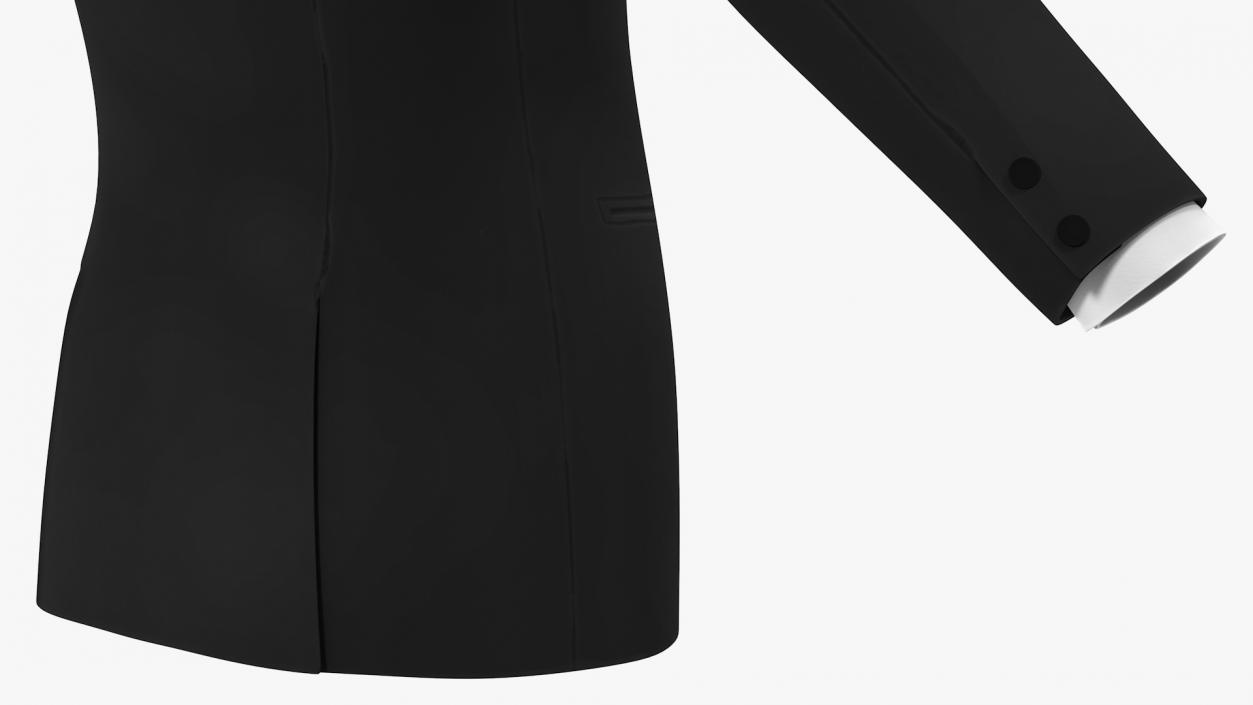 Tuxedo Black Jacket 3D model