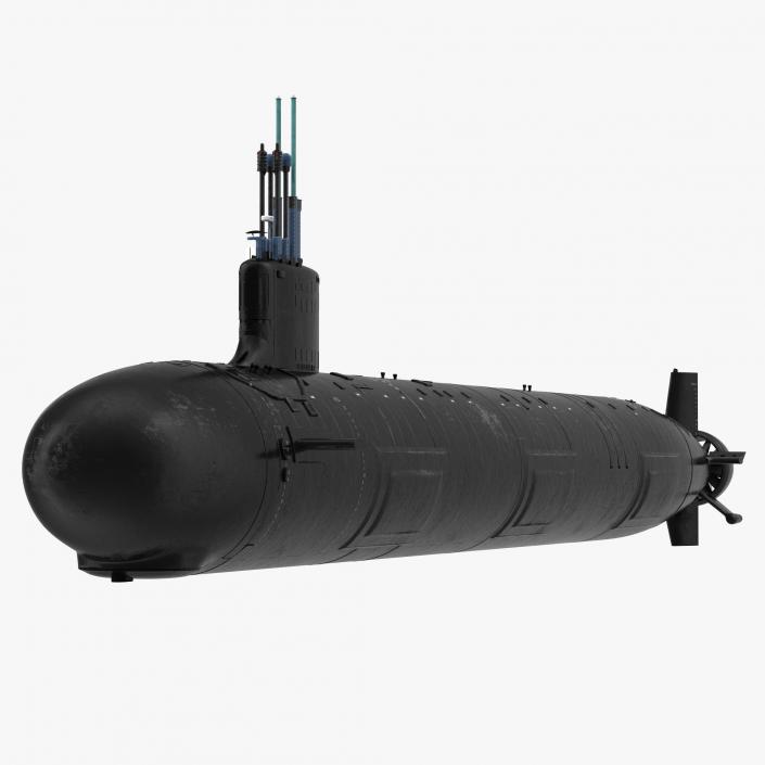 US Submarine Virginia SSN-774 3D model