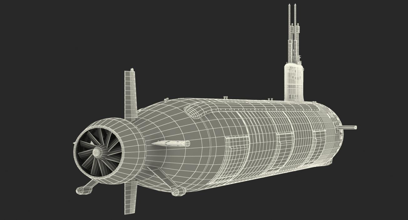 US Submarine Virginia SSN-774 3D model