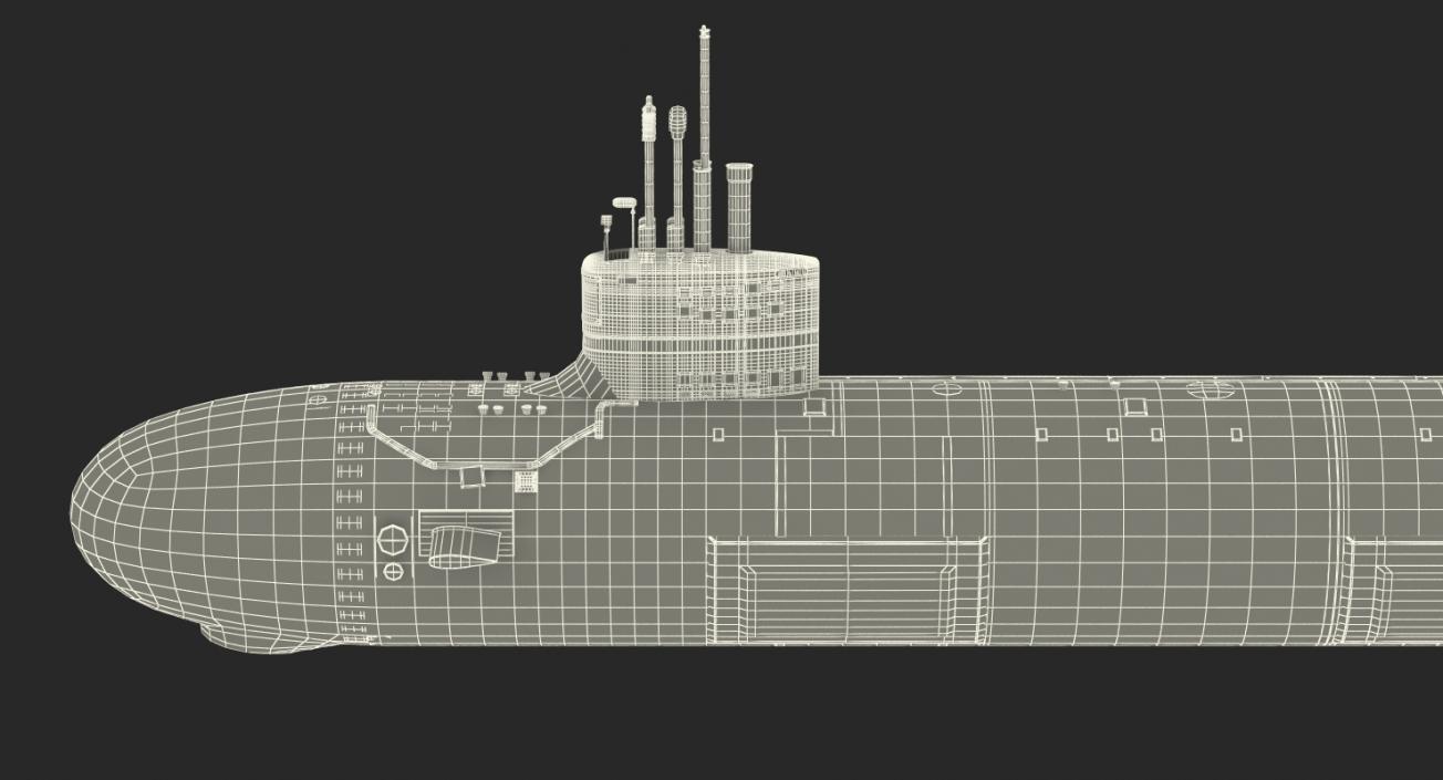 US Submarine Virginia SSN-774 3D model