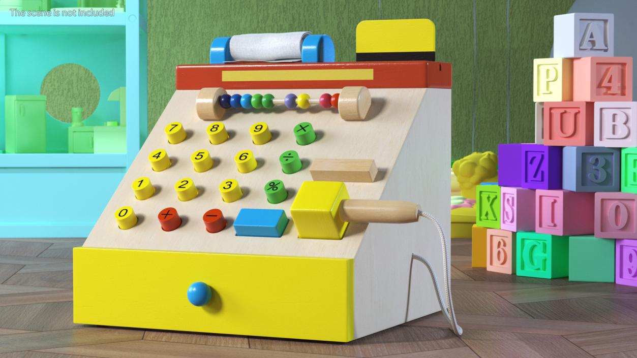 Wooden Toys Collection 8 3D model