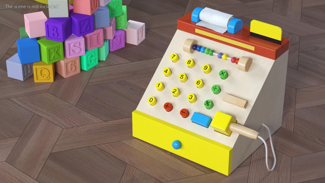 Wooden Toys Collection 8 3D model