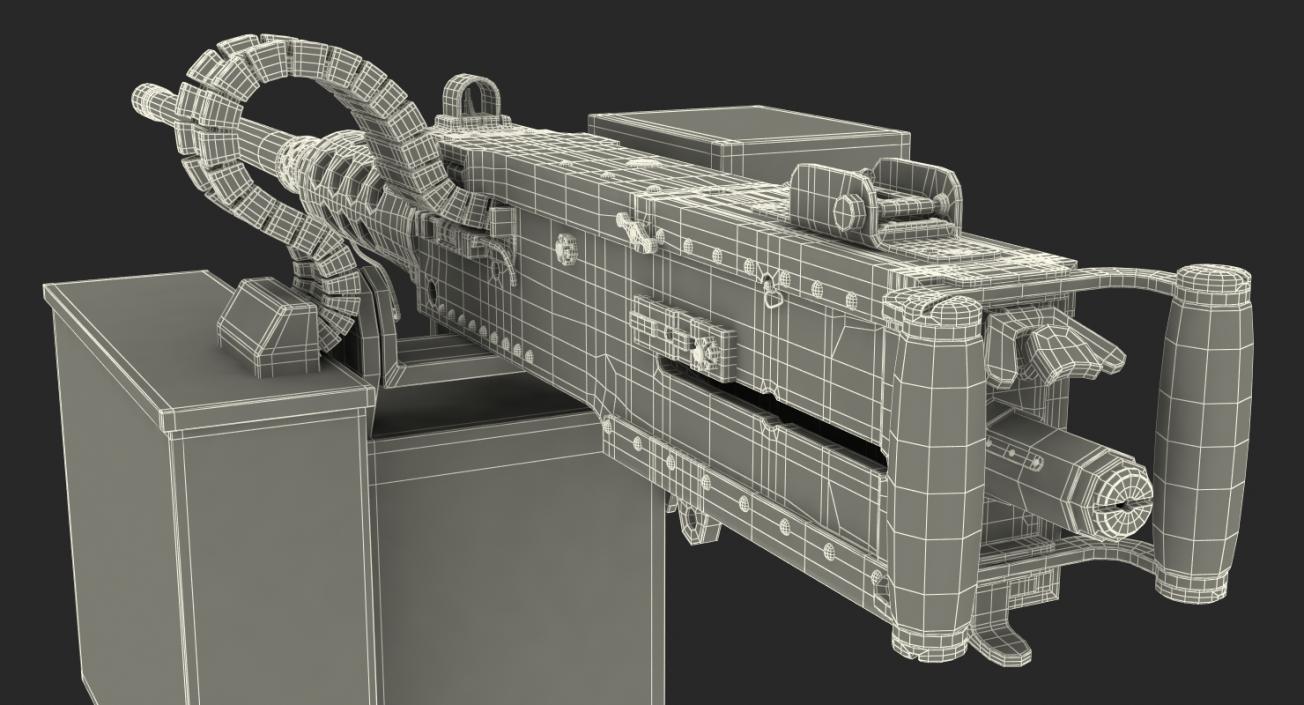 3D Browning  M2 50 Caliber model