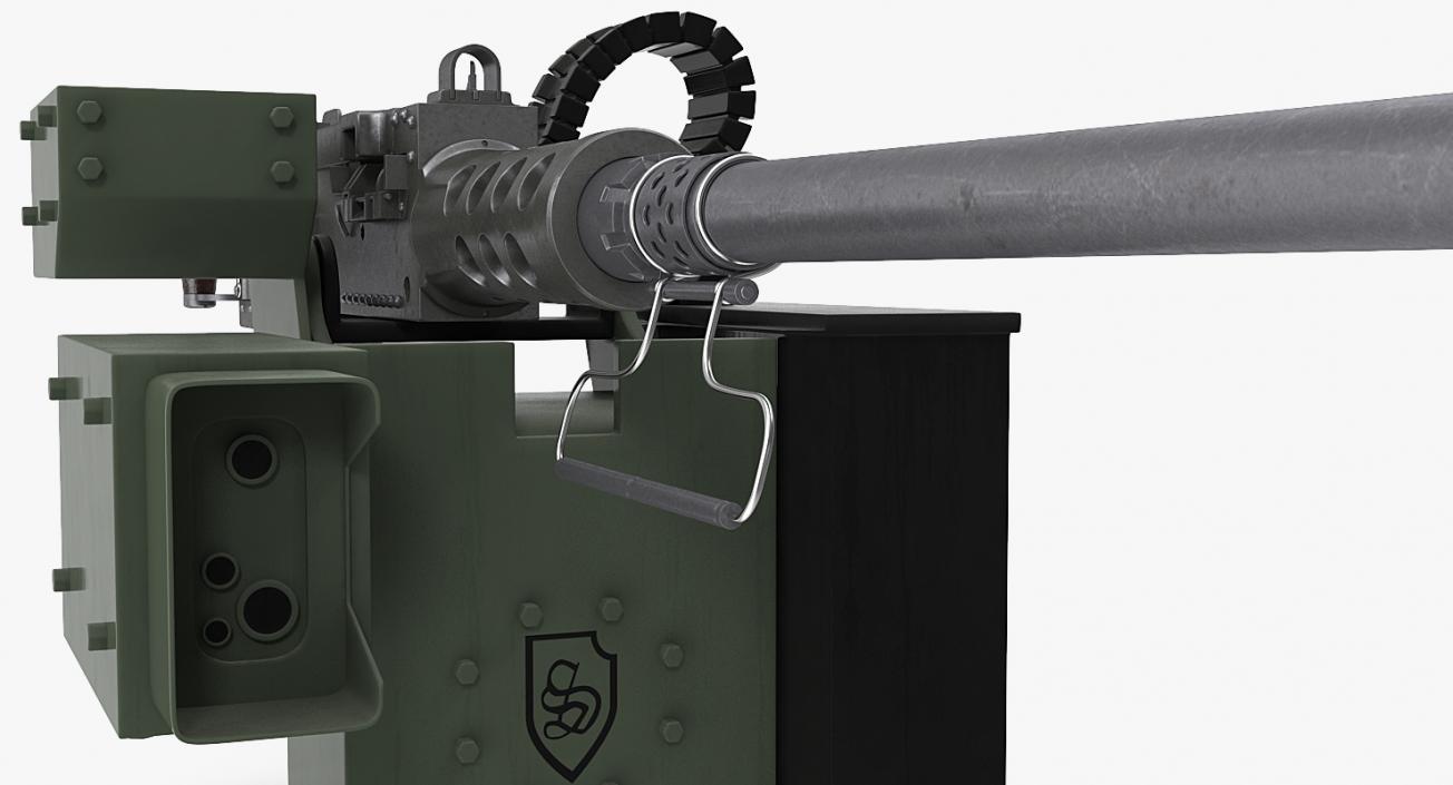 3D Browning  M2 50 Caliber model