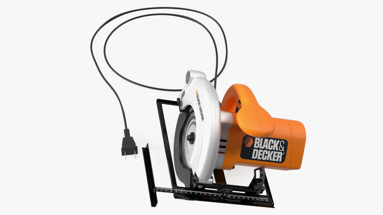 Black and Decker Circular Saw 3D model