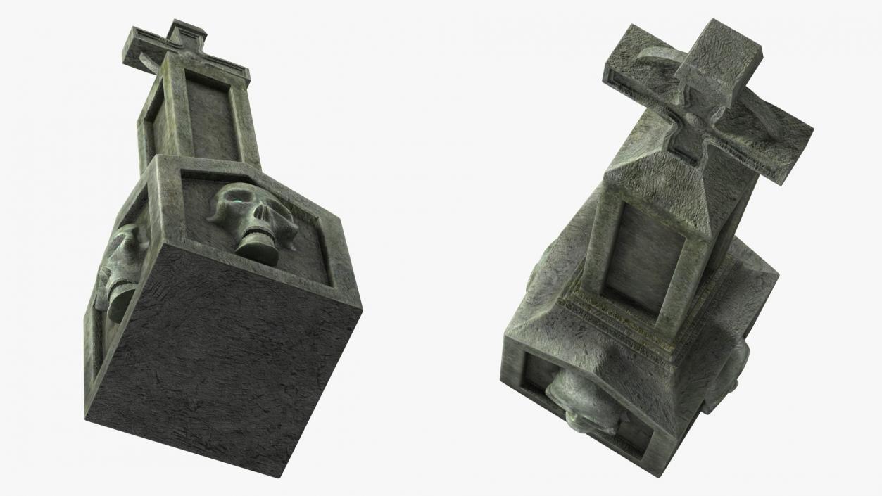 Halloween Tombstone 3D model