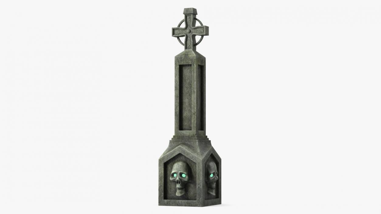 Halloween Tombstone 3D model