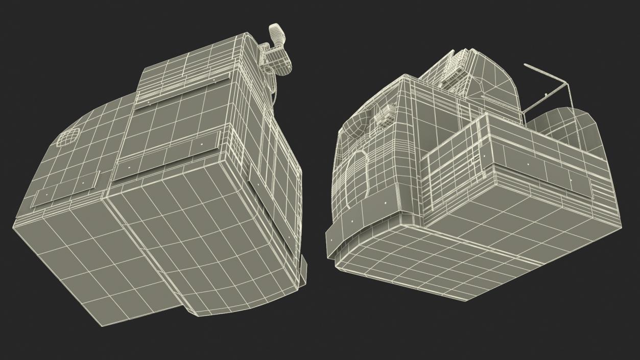 Retail Self Service Checkout Kiosk 3D model