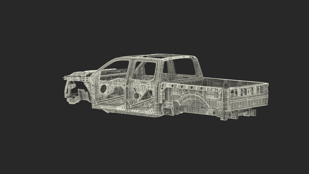 3D Car Frame Pickup