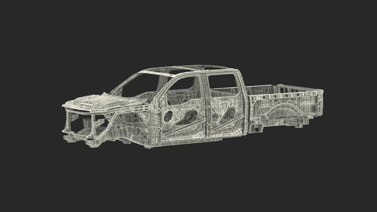 3D Car Frame Pickup