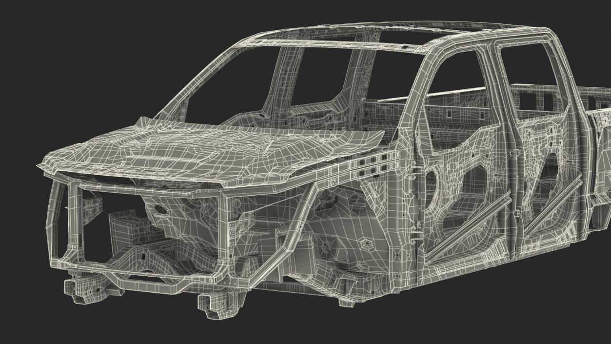 3D Car Frame Pickup