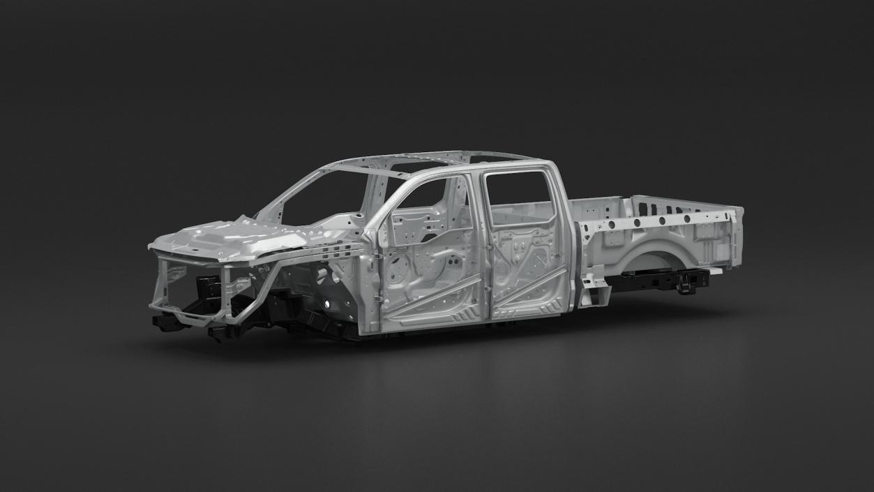 3D Car Frame Pickup