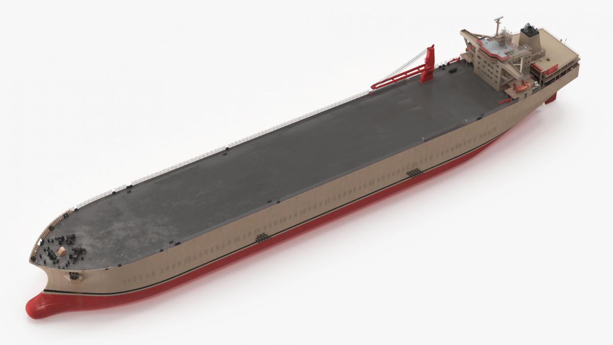 3D model Unladen Cargo Tanker