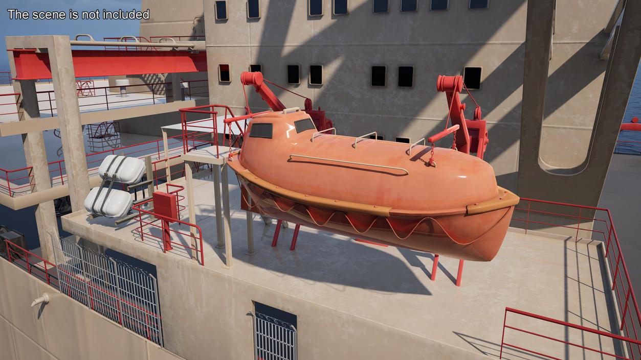 3D model Unladen Cargo Tanker