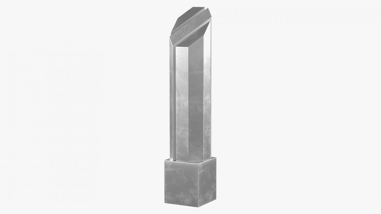 3D Silver Trophy model