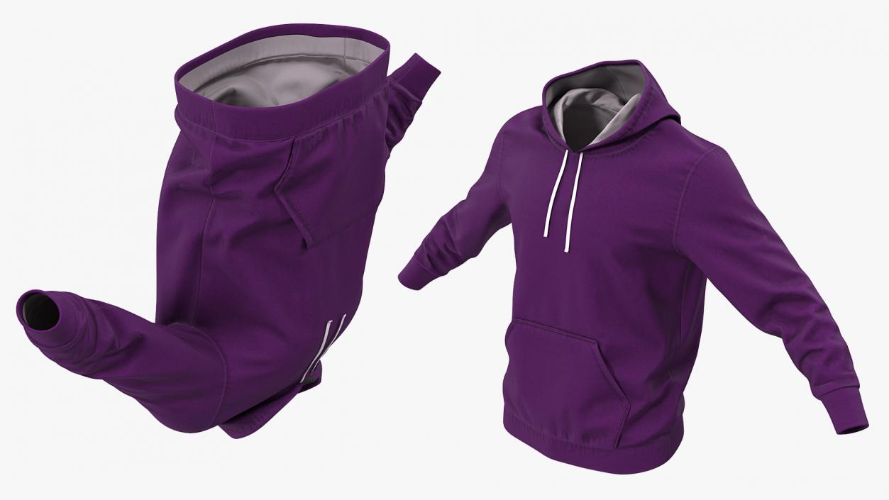 Hoodie Lowered Hood 3D model