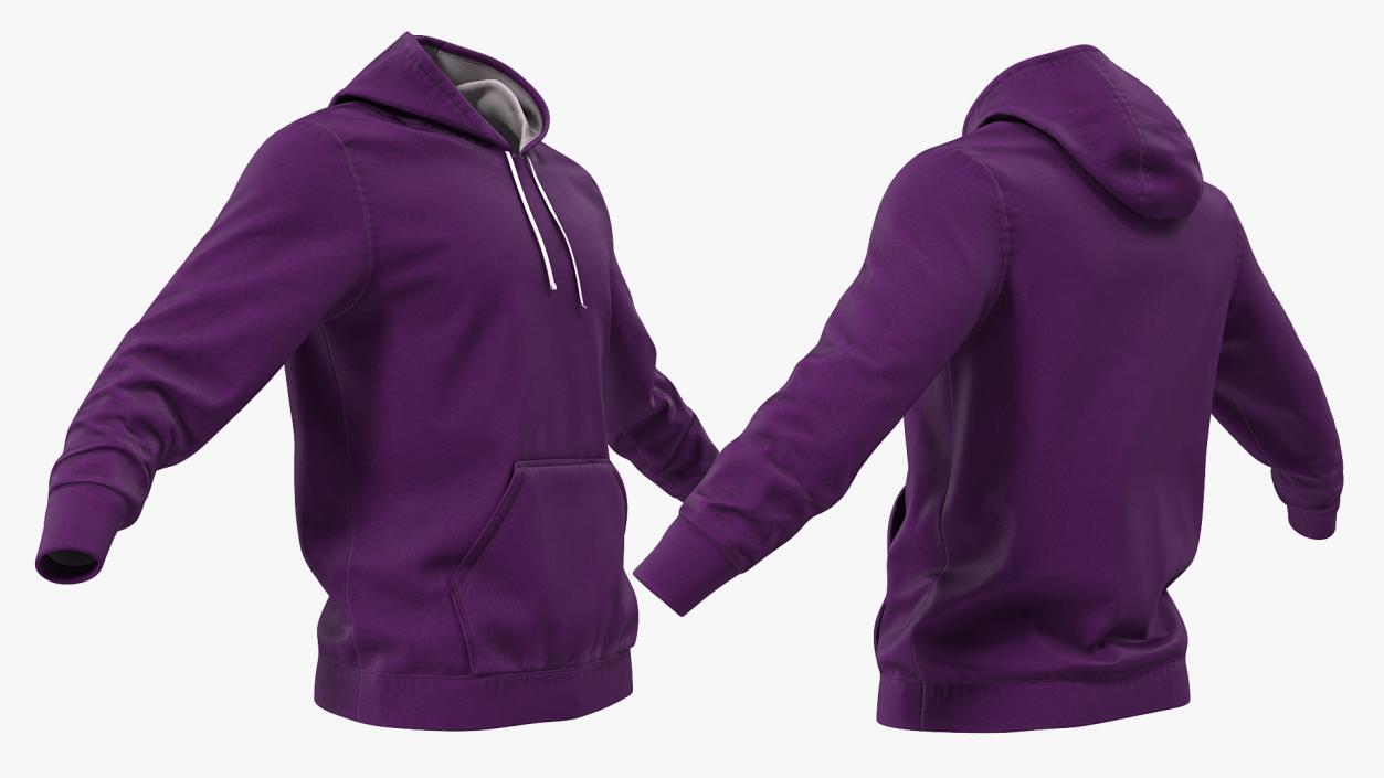 Hoodie Lowered Hood 3D model