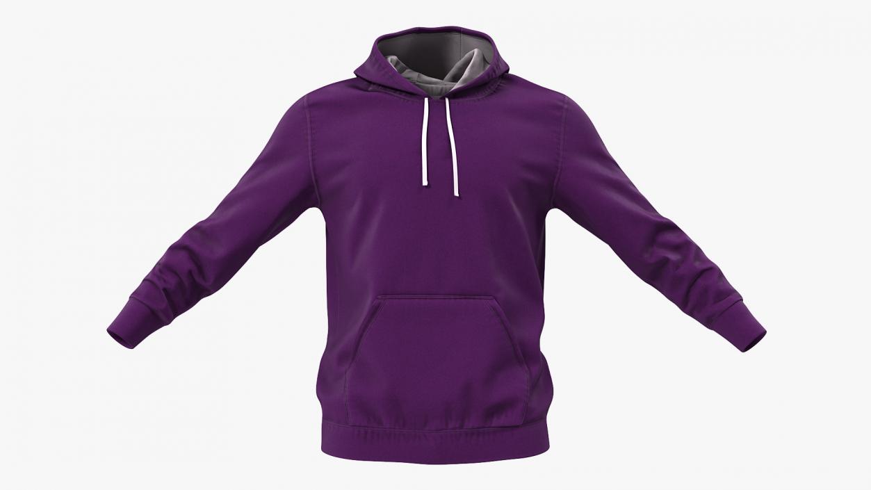 Hoodie Lowered Hood 3D model