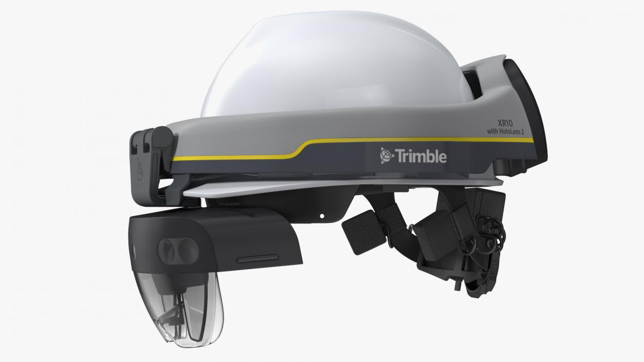 3D model Trimble XR10 HoloLens 2 Helmet