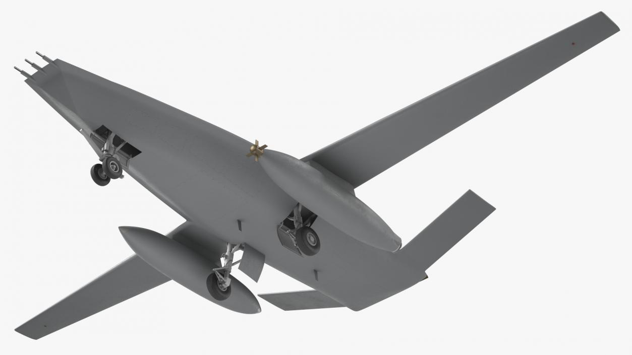 Aerial Refueling Drone 3D