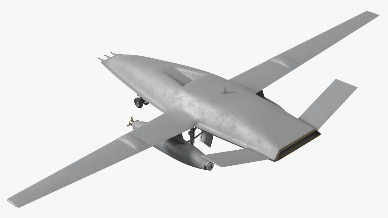 Aerial Refueling Drone 3D