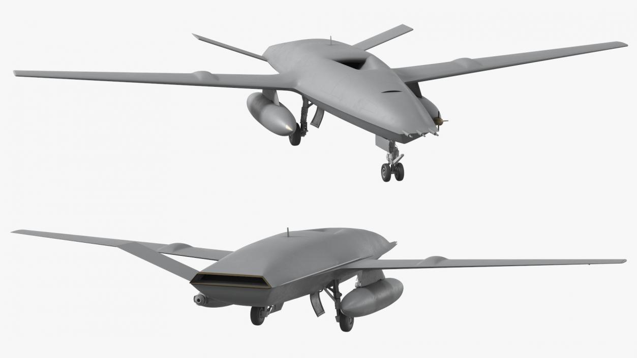 Aerial Refueling Drone 3D