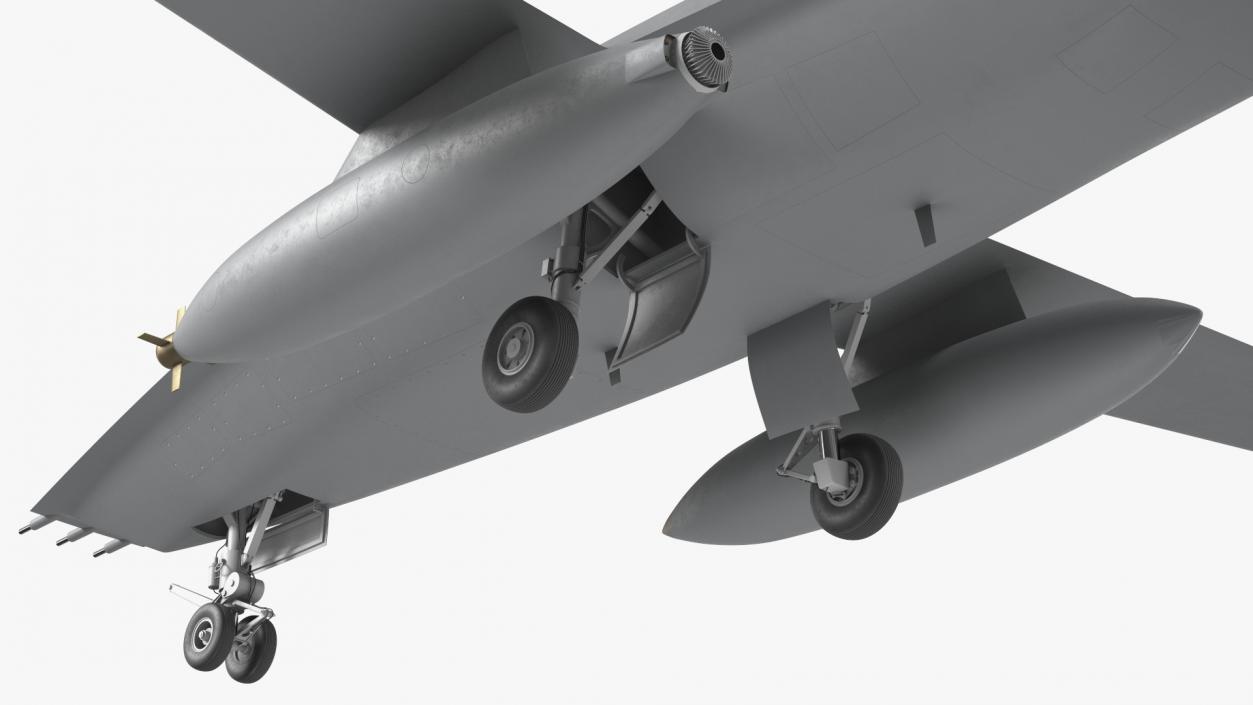 Aerial Refueling Drone 3D