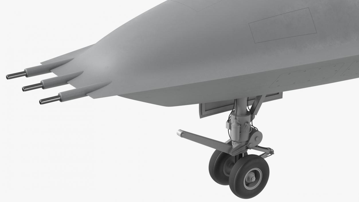 Aerial Refueling Drone 3D